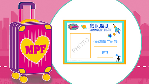 Astronaut Training Certificate